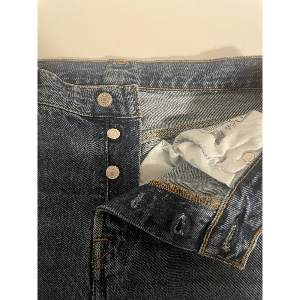 Levi's Premium 501 90s Jeans Men's 27X30 Big E Button Fly Blue Denim Levi's